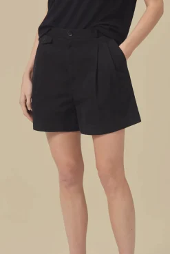 Amour Vert AGOLDE Becker Denim Short Black Sale