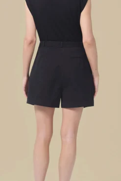 Amour Vert AGOLDE Becker Denim Short Black Sale