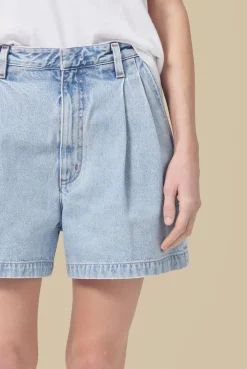 Amour Vert AGOLDE Becker Denim Short Rotate Sale