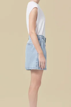 Amour Vert AGOLDE Becker Denim Short Rotate Sale