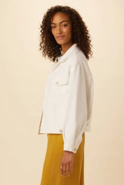 Amour Vert AGOLDE Charli Denim Jacket Drumm Sale