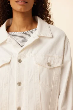 Amour Vert AGOLDE Charli Denim Jacket Drumm Sale