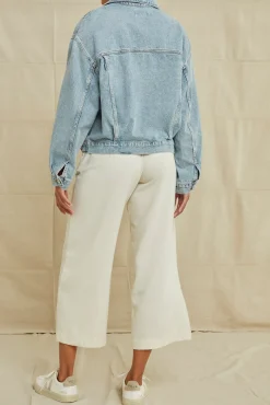Amour Vert AGOLDE Charli Denim Jacket Veer Sale
