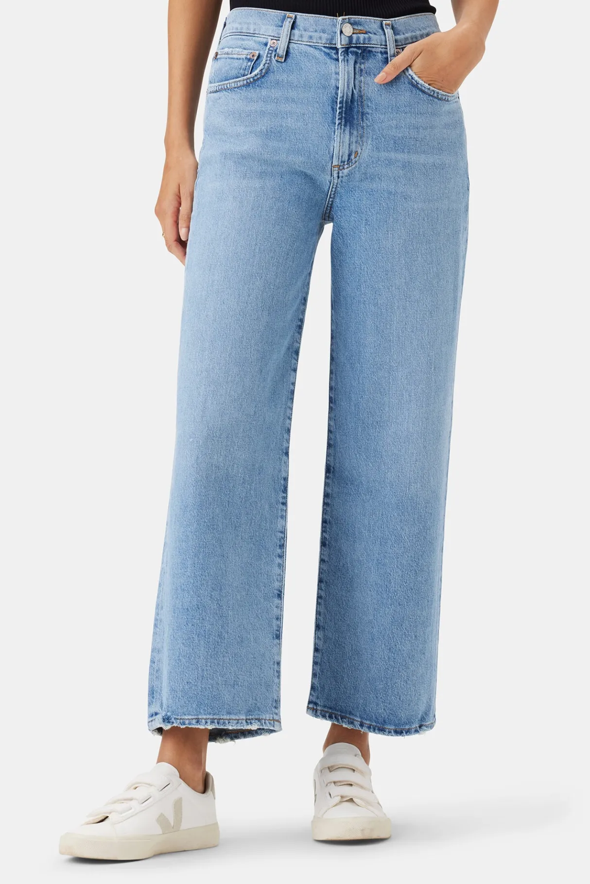 Amour Vert AGOLDE Harper Crop Jean Hassle Clearance