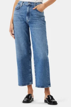 Amour Vert AGOLDE Harper Crop Jean Moor New