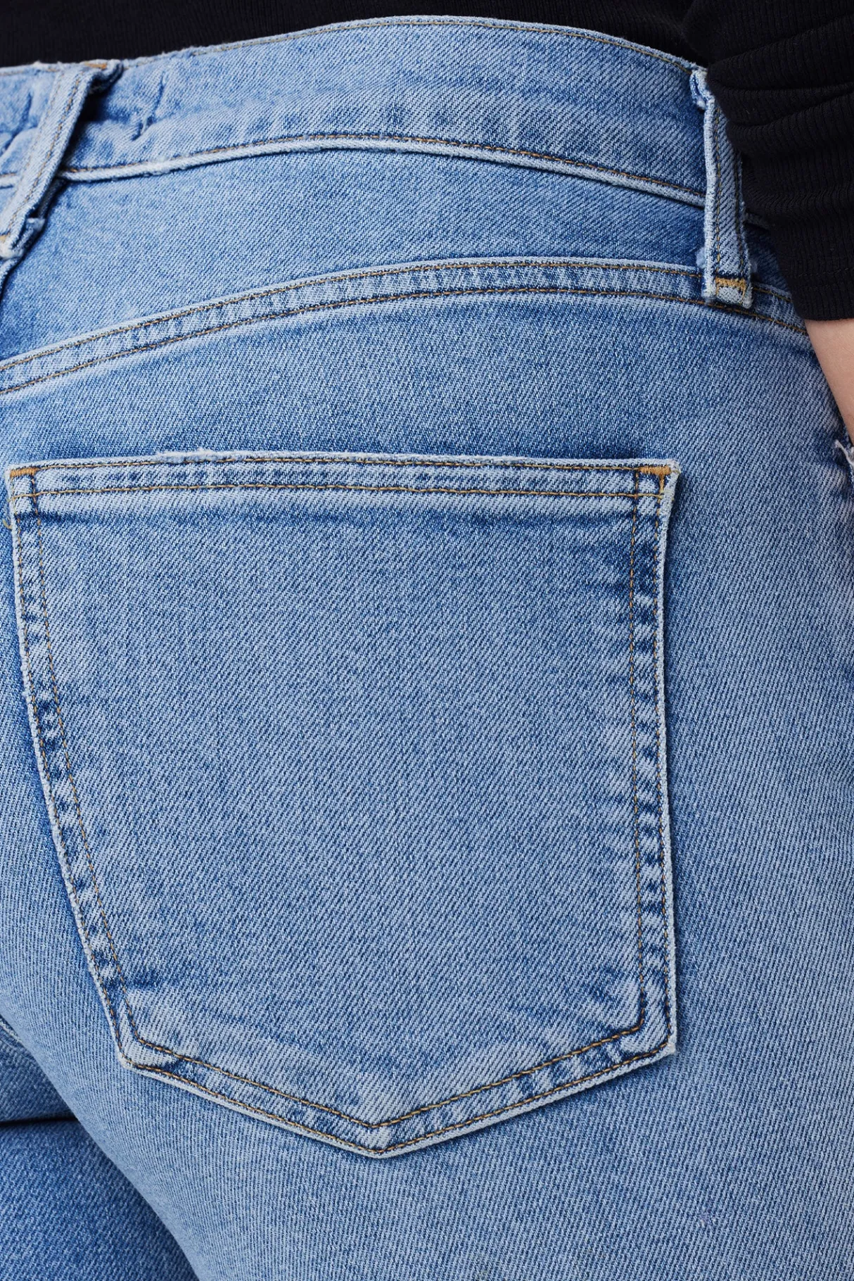 Amour Vert AGOLDE Kye Mid Rise Straight Crop Jean Forseen New