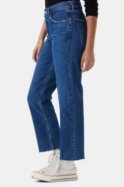 Amour Vert AGOLDE Kye Mid Rise Straight Crop Jean Mirage Clearance