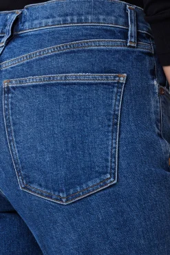 Amour Vert AGOLDE Kye Mid Rise Straight Crop Jean Mirage Clearance