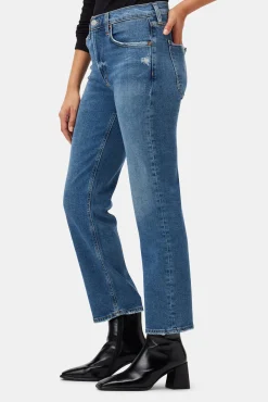 Amour Vert AGOLDE Kye Mid Rise Straight Crop Notions Best