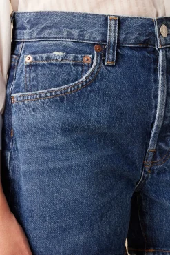 Amour Vert AGOLDE Parker Long Denim Short Enamor New