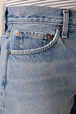 Amour Vert AGOLDE Parker Long Denim Short Occurrence Sale