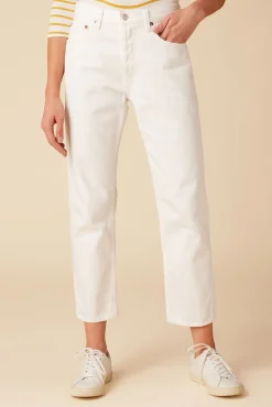 Amour Vert AGOLDE Parker Straight Crop Jean Milkshake Outlet