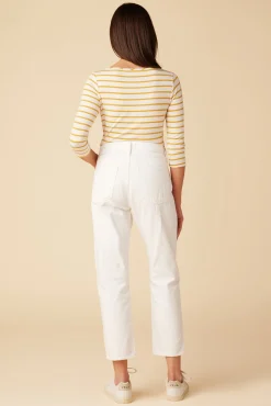 Amour Vert AGOLDE Parker Straight Crop Jean Milkshake Outlet