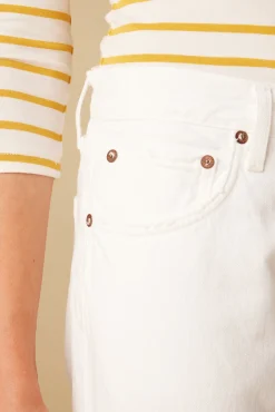 Amour Vert AGOLDE Parker Straight Crop Jean Milkshake Outlet