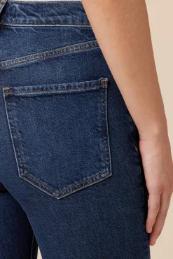 Amour Vert AGOLDE Riley Long High Rise Straight Jean Divided Fashion