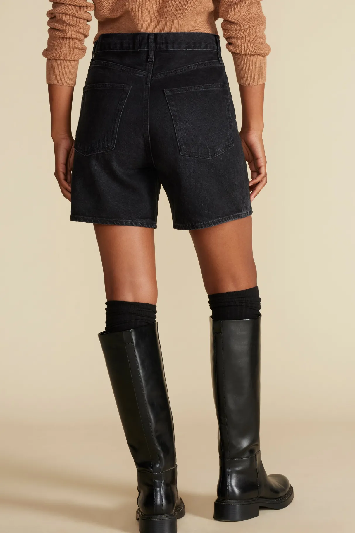 Amour Vert AGOLDE Stella Denim Short Bat Fashion