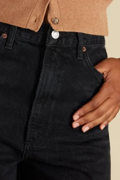 Amour Vert AGOLDE Stella Denim Short Bat Fashion