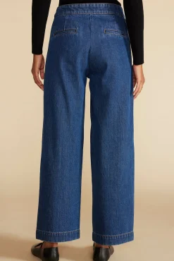 Amour Vert Alete Patch Pocket Jean IndigoBlue New