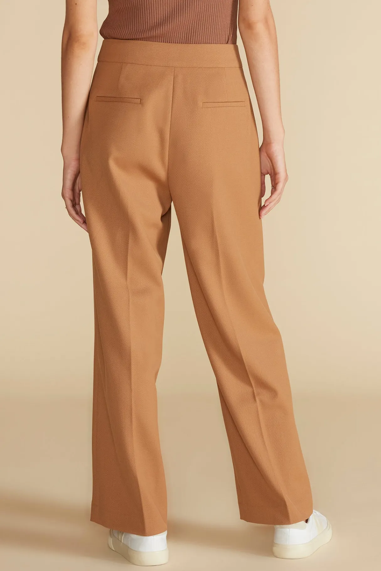 Amour Vert Alete Patch Pocket Pant Camel Best