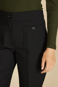 Amour Vert Alete Patch Pocket Pant Black Online