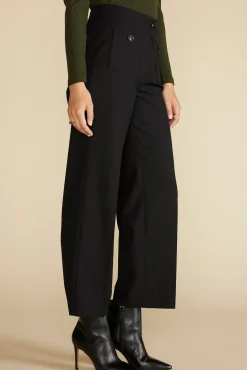 Amour Vert Alete Patch Pocket Pant Black Online