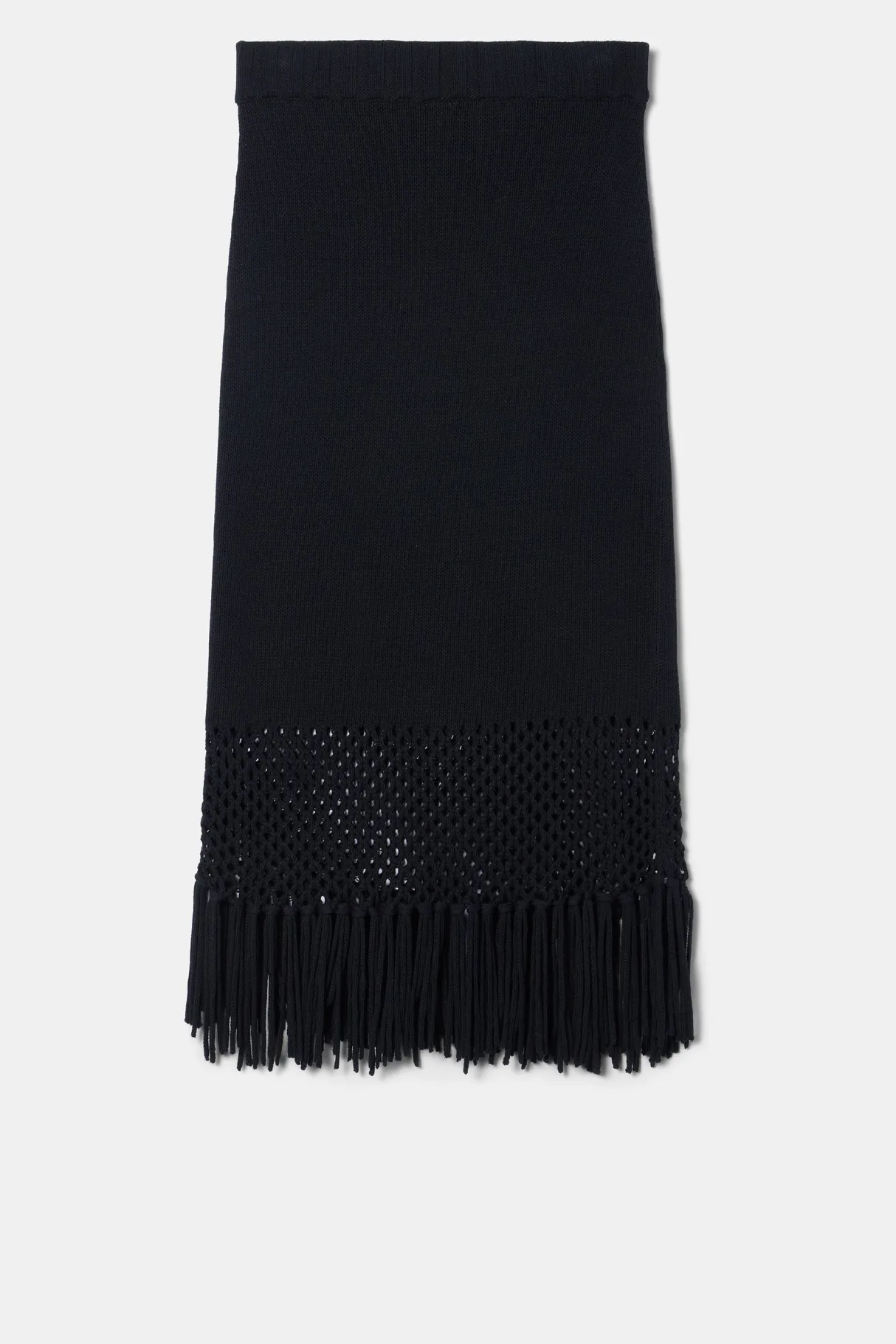 Amour Vert Alizee Crochet Skirt Black Hot