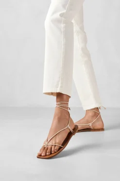 Amour Vert Alohas Misty Sandal Cream Hot
