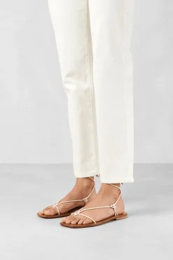 Amour Vert Alohas Misty Sandal Cream Hot