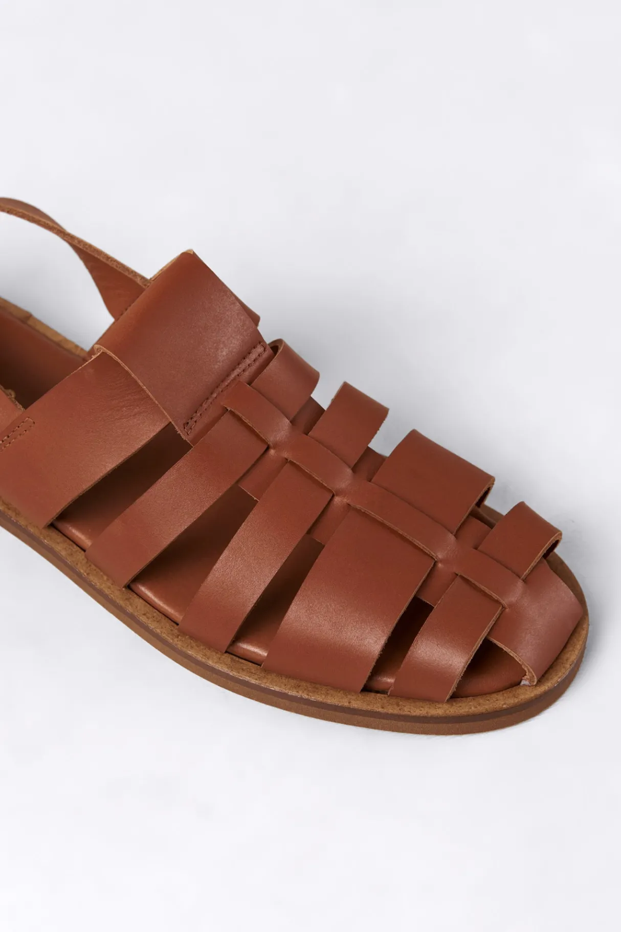 Amour Vert Alohas Perry Fisherman Sandal Tan Hot