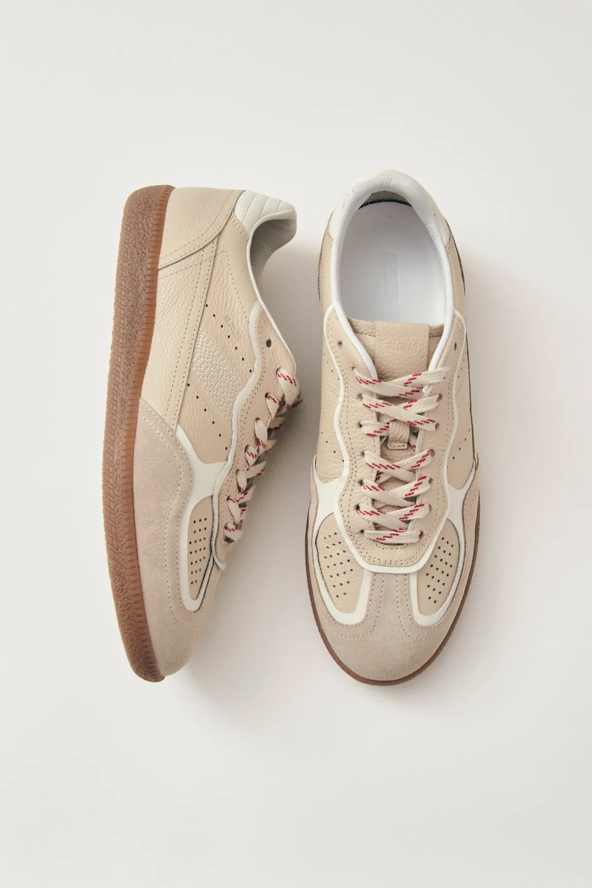 Amour Vert Alohas Tb.490 Rife Leather Sneakers RifeGrainCream Discount