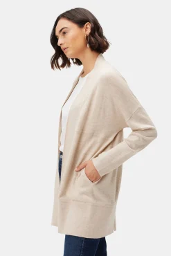 Amour Vert Bailey Delight Eco Cardigan Oat Clearance