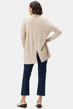 Amour Vert Bailey Delight Eco Cardigan Oat Clearance