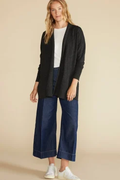Amour Vert Bailey Wool Sweater Coat CharcoalGrey Hot
