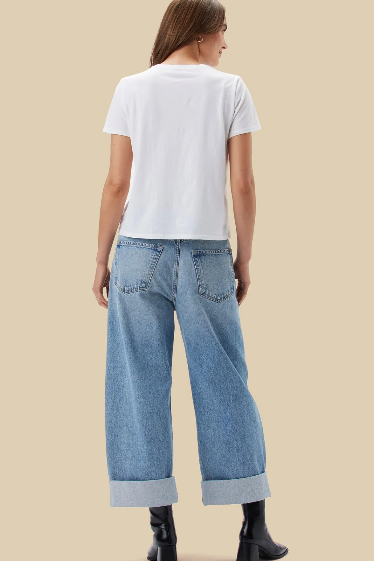 Amour Vert Berkeley Organic Cotton Tee White Outlet
