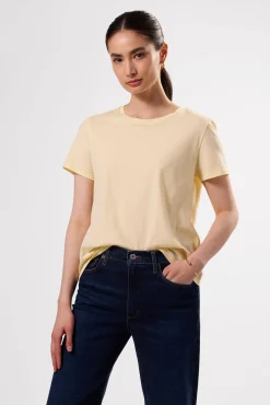 Amour Vert Berkeley Organic Cotton Tee Anise New