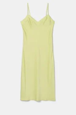 Amour Vert Briana Washable Silk Dress Melon Online