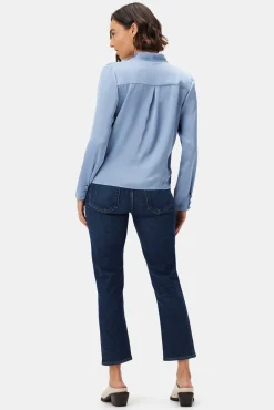 Amour Vert Calais Blouse Horizon Discount