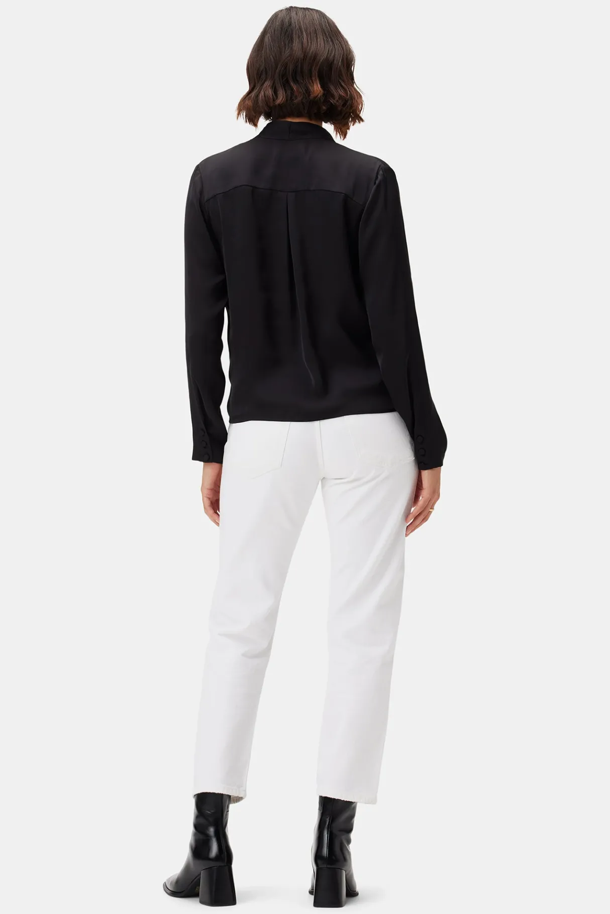 Amour Vert Calais Blouse Black Clearance