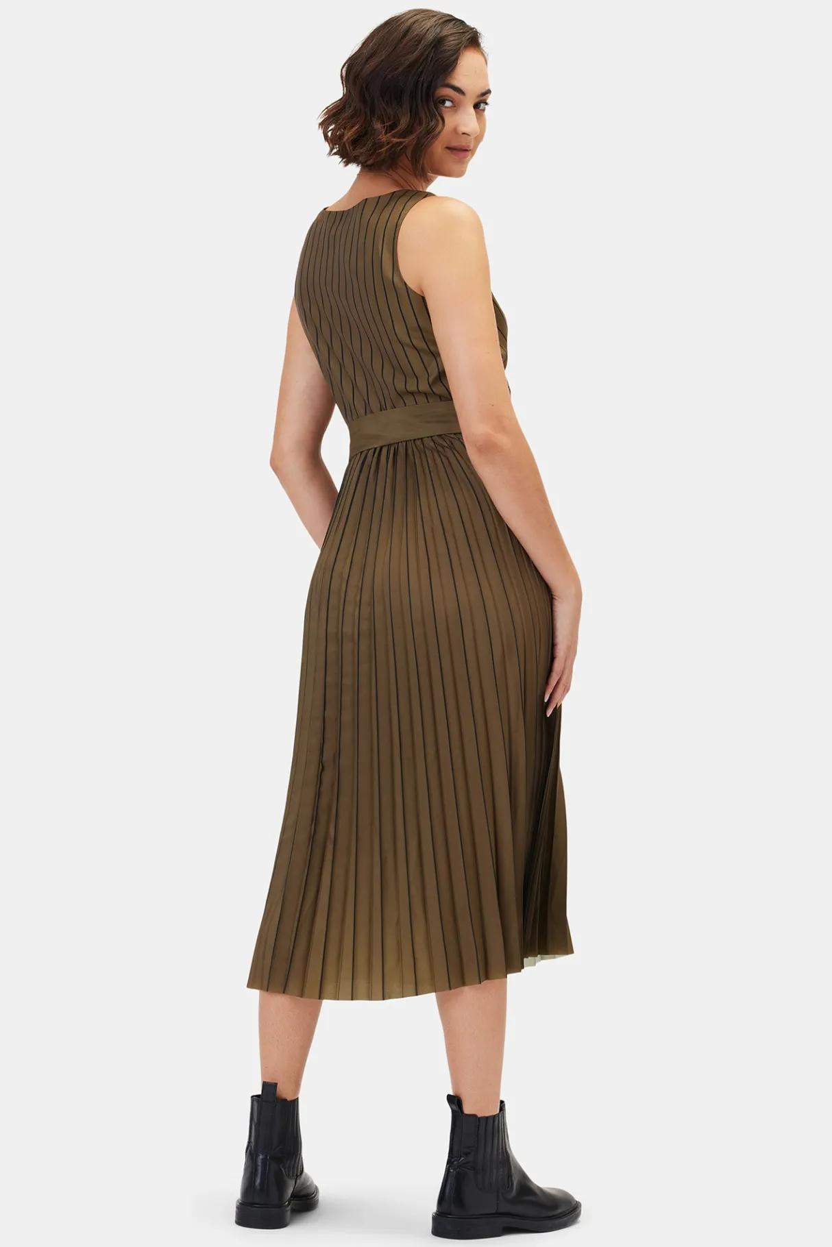 Amour Vert Cambria Dress BronzedOlive Online