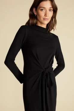 Amour Vert Castile Reverie Knit Dress Black Online