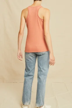 Amour Vert Celeste Knit Tank Hibiscus Best