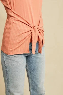 Amour Vert Celeste Knit Tank Hibiscus Best