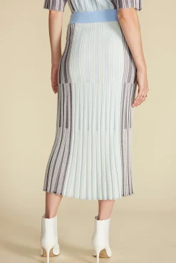 Amour Vert Cerise Knit Midi Skirt Multi Fashion