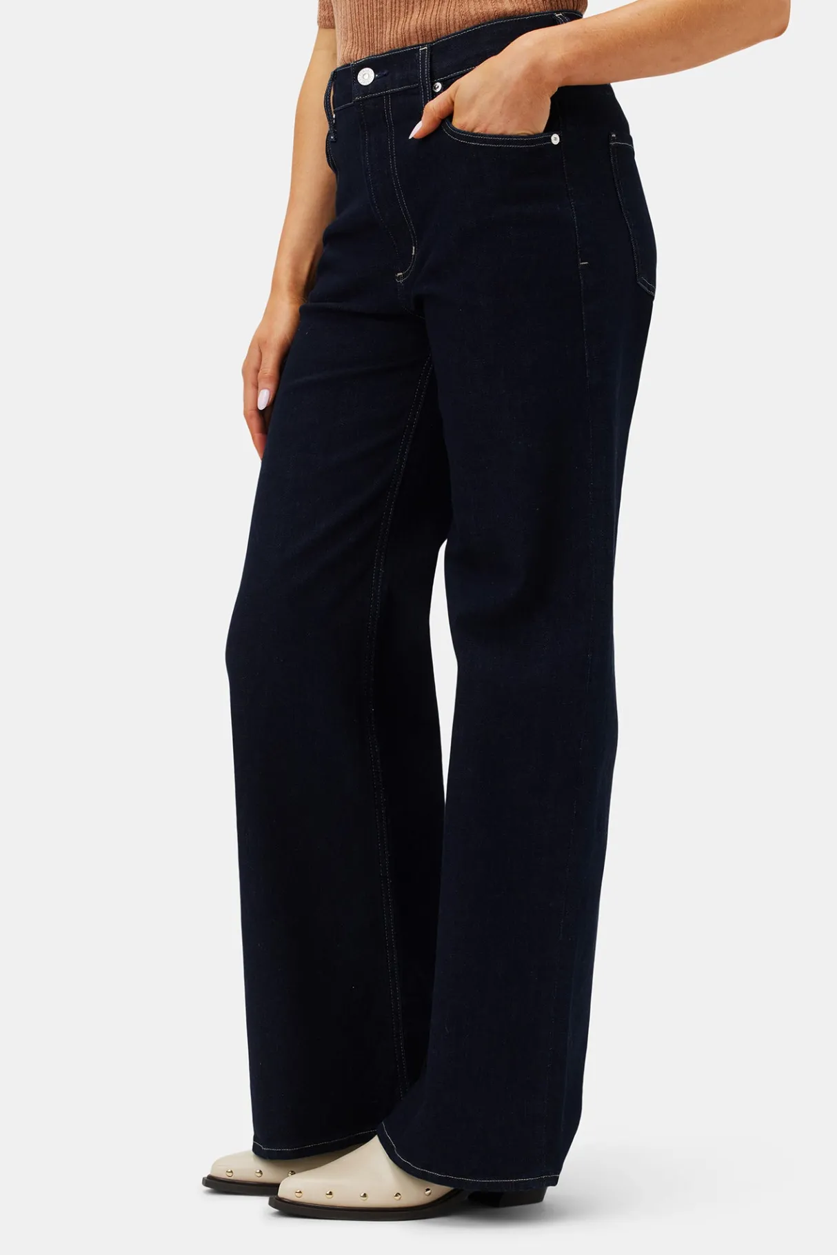 Amour Vert Citizens of Humanity Paloma Baggy Jean Solace New