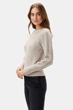 Amour Vert Clementine Sweater Oatmeal Sale