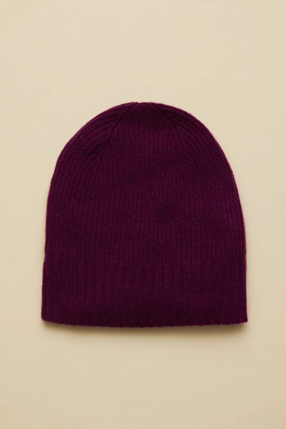 Amour Vert Colby Cashmere Beanie Syrah Sale