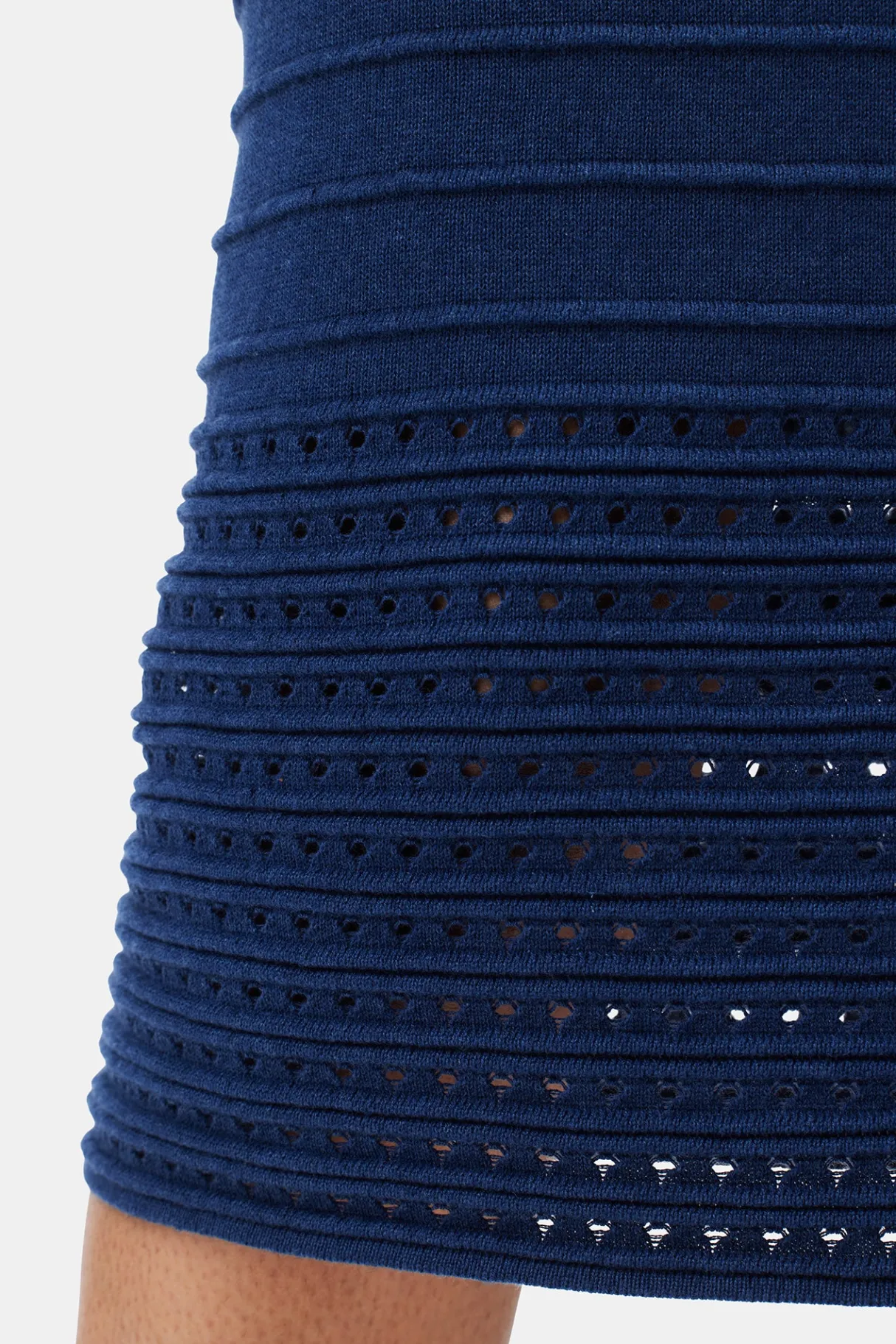 Amour Vert Cora Flaxen Eco Dress NavyBlue New