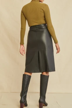 Amour Vert Deadwood Lara Skirt Black Fashion