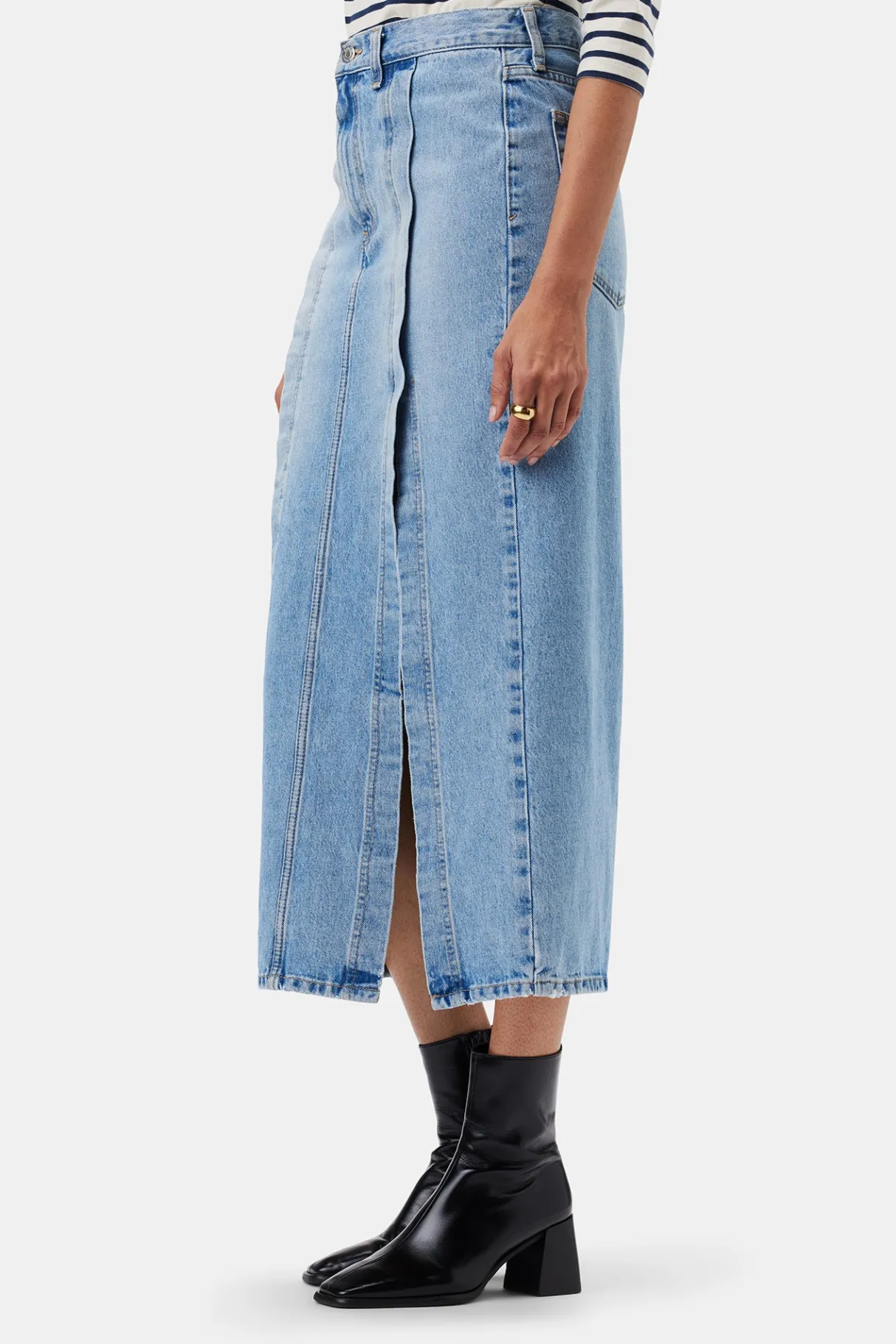 Amour Vert ETICA Ingrid Split Skirt Arcadia Clearance