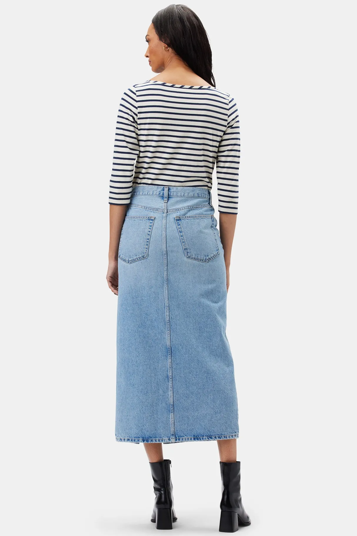 Amour Vert ETICA Ingrid Split Skirt Arcadia Clearance